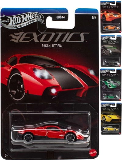 Hot Wheels Silver Series Exotics model metalic de mașină - 1 bucată