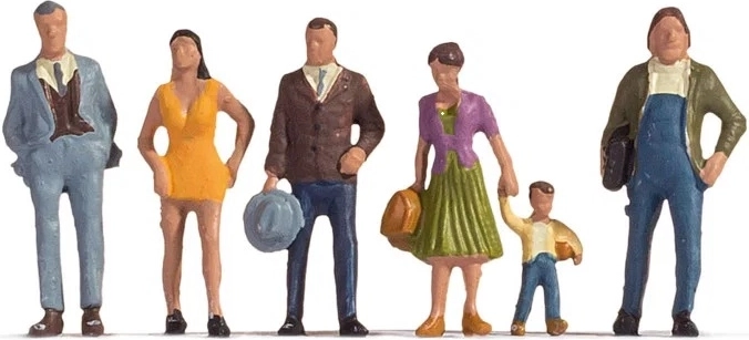 Set Noch de figurine Pietoni în oraș (H0)