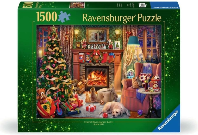 Puzzle Ravensburger Ajunul Crăciunului 1500 de piese