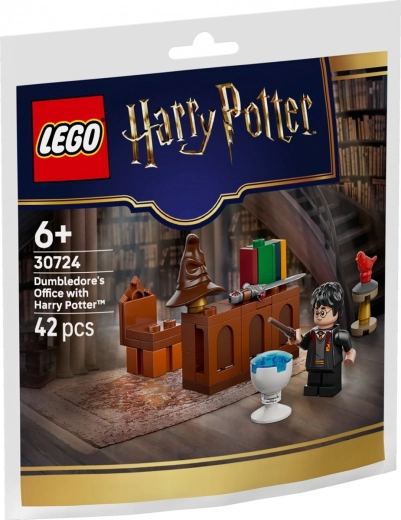 Lego Harry Potter Biroul lui Dumbledore – mini scenă în polybag