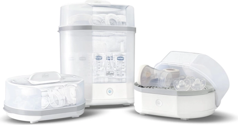Sterilizator electric cu abur Chicco 3 în 1