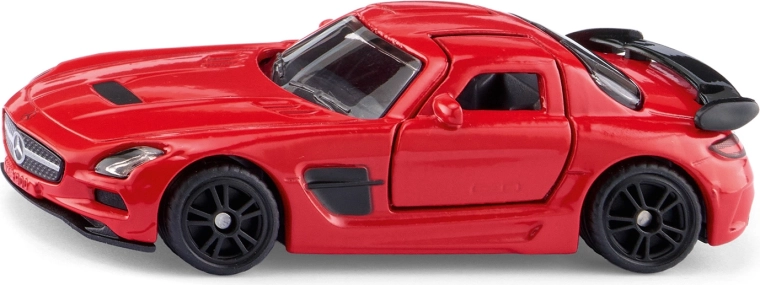 Siku Mercedes-Benz SLS AMG Black Series – model auto roșu în blister