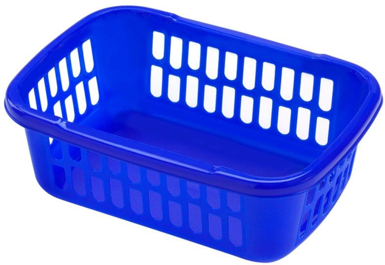 Coșuleț din plastic Heidrun 28 × 20 cm, mix de culori