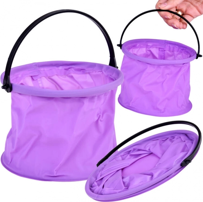 Găleată pliabilă pentru mici exploratori