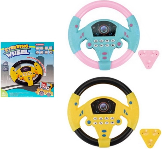 Volan pentru copii cu butoane funcționale pe baterii