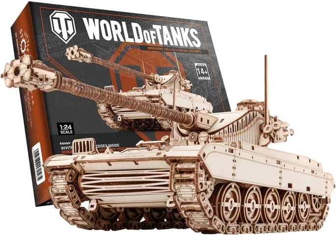 Little Story puzzle 3D din lemn World of Tanks AMX 13 105