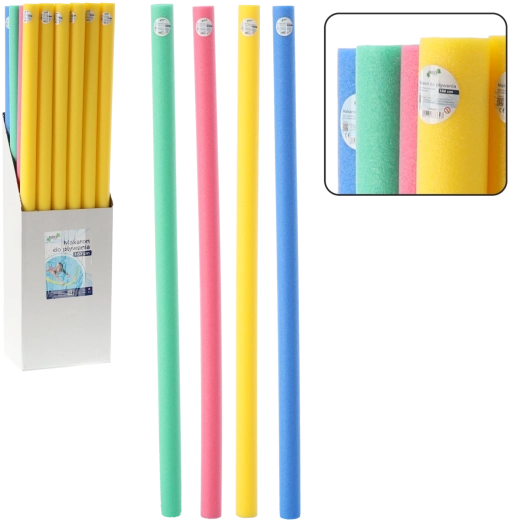 Nudelă de înot din spumă 160 cm – mix de culori