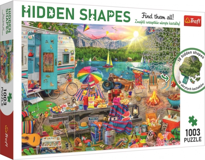 Puzzle Hidden Shapes – excursie cu rulota