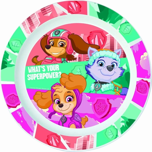 Farfurie din plastic PAW PATROL 22 cm