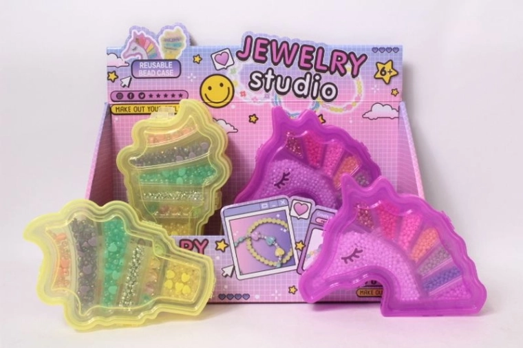 Set creativ Jewelry Studio pentru realizarea de bijuterii – unicorn și înghețată