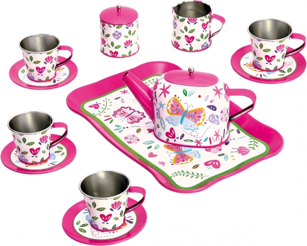 Set de ceai roz pentru copii