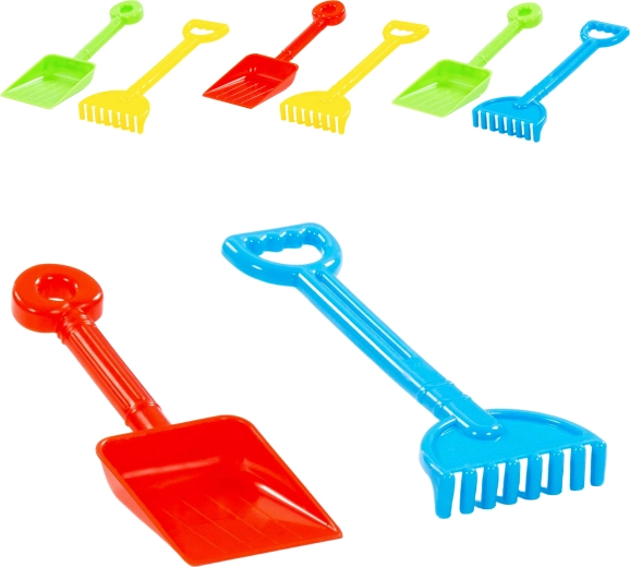 Set pentru nisip – lopățică și grebluță