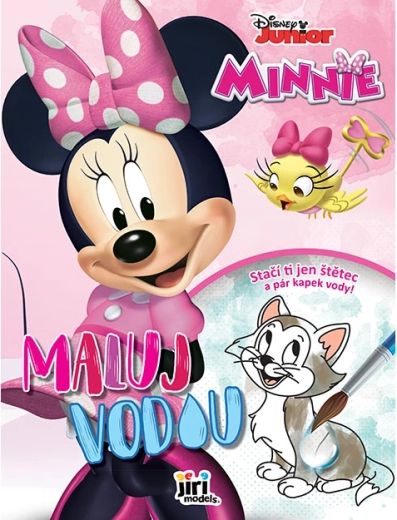 Pictează cu apă A4 Minnie
