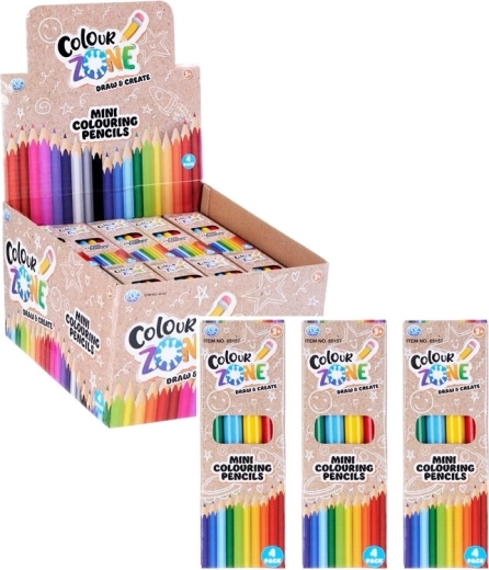 Mini creioane colorate – set de 4 buc.