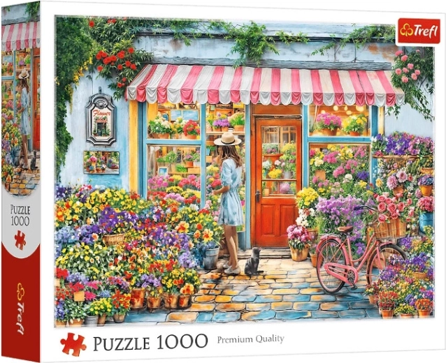Puzzle Trefl 1000 de piese Florărie