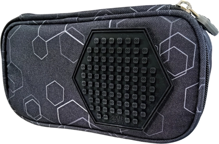 Penar pentru elevi Pixie Crew Hexa negru cu pixeli