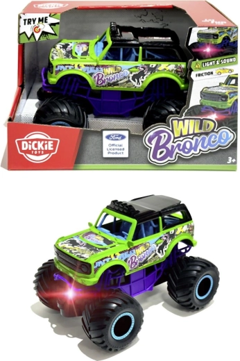 Mașină Ford Wild Bronco cu efecte luminoase și sonore, 18 cm