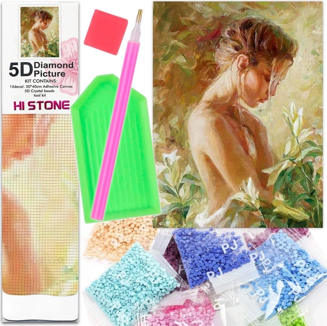 Norimpex pictură cu diamante nud feminin 30 × 40 cm