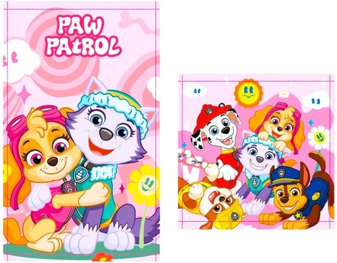 Set de prosoape Paw Patrol (roz)