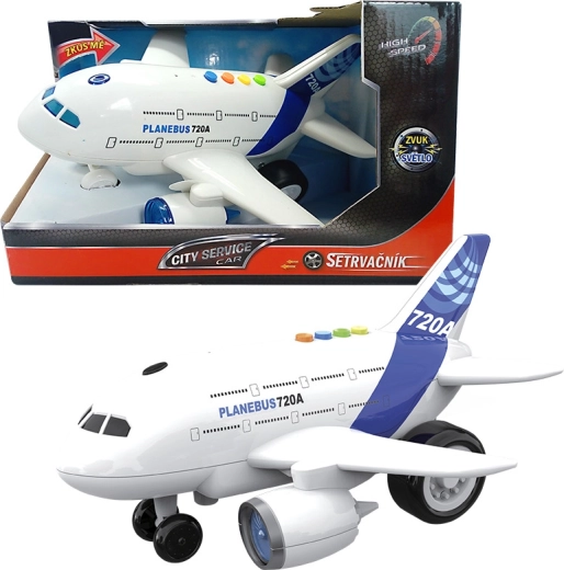 Avion City Service la scară 1:16 cu lumini și sunete