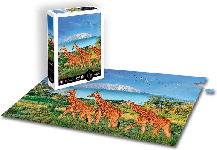 Puzzle Sentosphere XL girafă 500 piese