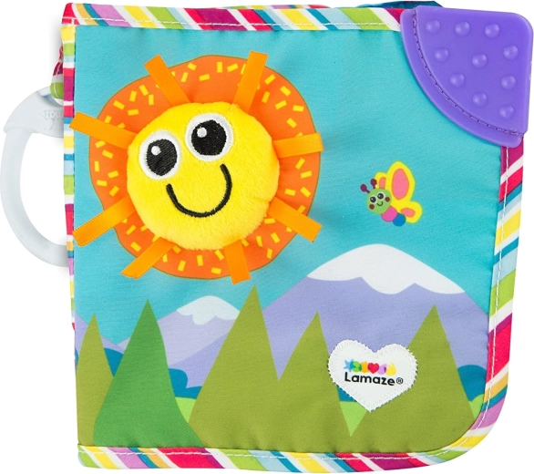 Lamaze Clip & Go cărticică prietenoasă