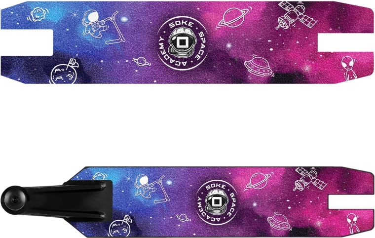 Grip tape (hârtie abrazivă) pentru trotinetă Soke evo space academy