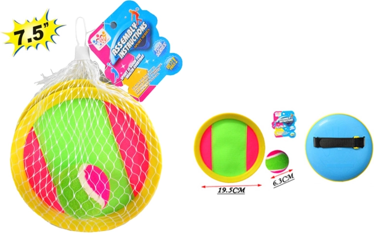 SPORTO joc de prindere a mingii cu velcro
