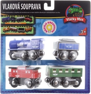 Set de tren personal Vláčky Max