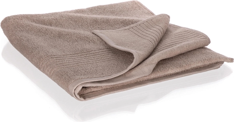 prosop de baie Loris 70 × 140 cm bumbac maro deschis 480 GSM