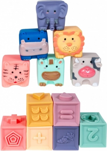 Cuburi senzoriale moi 12 buc