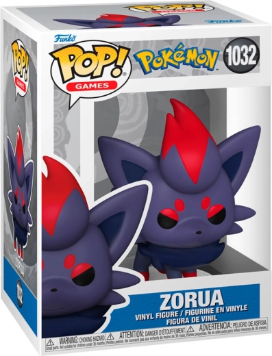 Funko Pop! Games Pokémon Zorua #1032 - 1 bucată