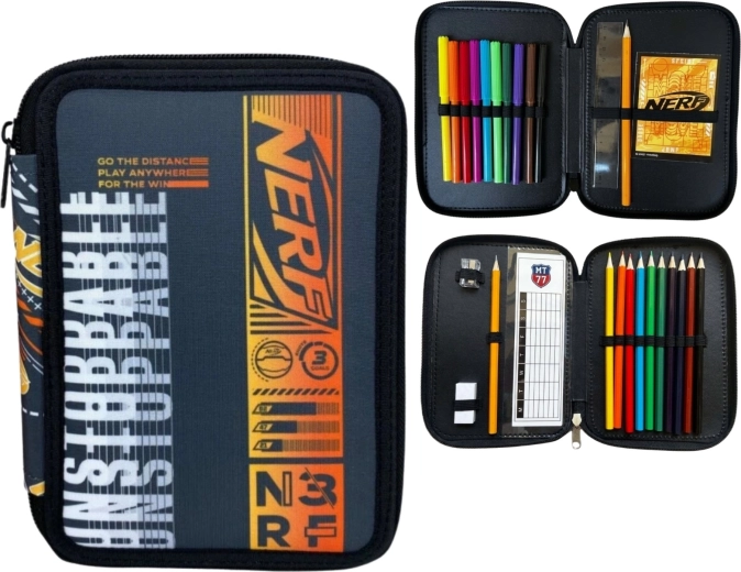 Penar echipat cu două compartimente Nerf Unstoppable