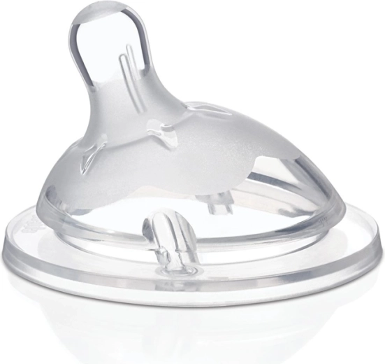 Tetina Chicco Natural Feeling, silicon, debit mediu, 2m+, 1 buc