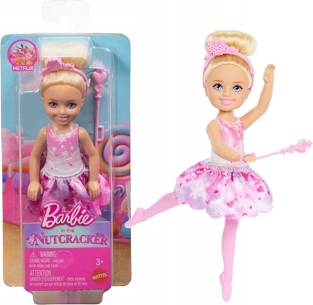 Mini set Barbie Chelsea balerină de iarnă