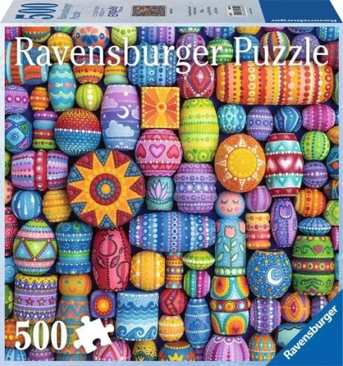 Puzzle Ravensburger Mărgele vesele 500 de piese