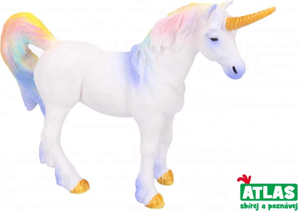 Figurină unicorn pictată manual 14 cm