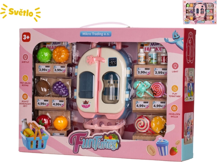 Frigider pentru copii cu efecte luminoase 14 cm