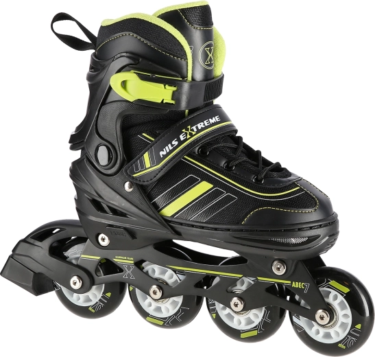 Role 2 în 1 NILS Extreme NH18191 negru-galben – S (29-33)