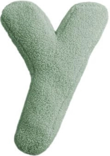 Mealini literă de pluș Y verde - 1 bucată