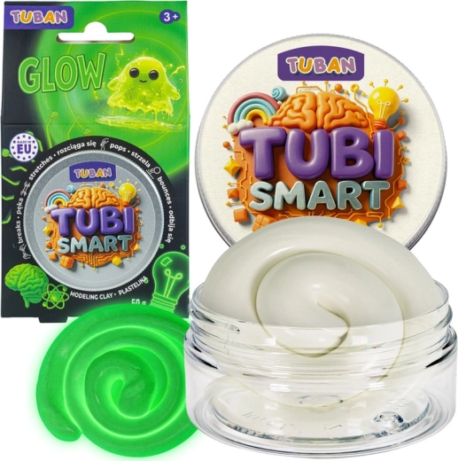 Plastilină luminoasă Tubi Smart Glow
