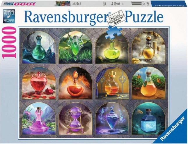 Puzzle Ravensburger Poțiuni Magice 1000 piese