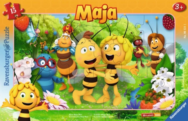 Puzzle Văcuța Maia 15 piese