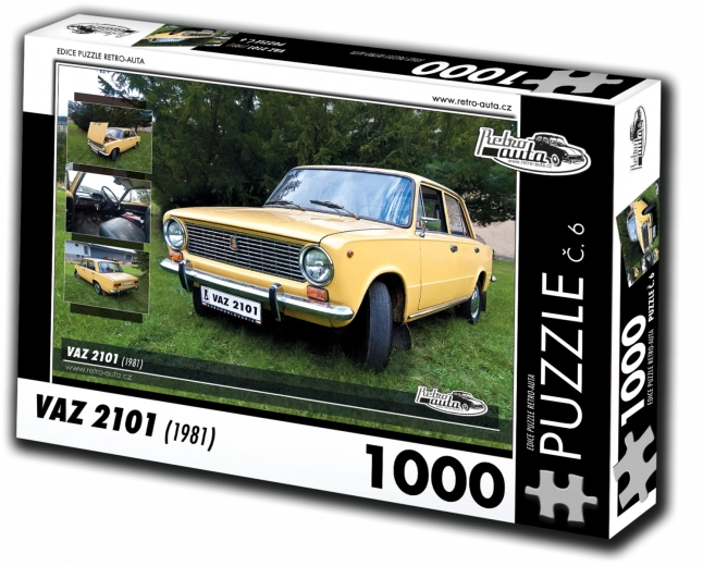 Puzzle RETRO-AUTA VAZ 2101 1000 piese