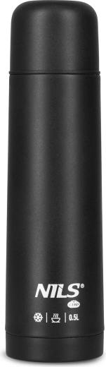 Termos NILS Camp negru 500 ml
