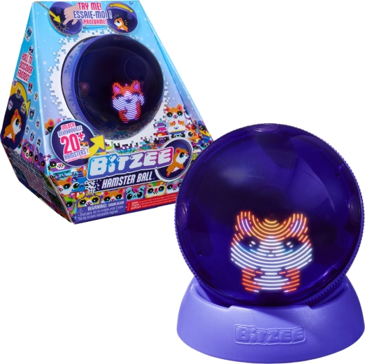 Bitzee Hamster Ball animal virtual interactiv – hamster de la Spin Master