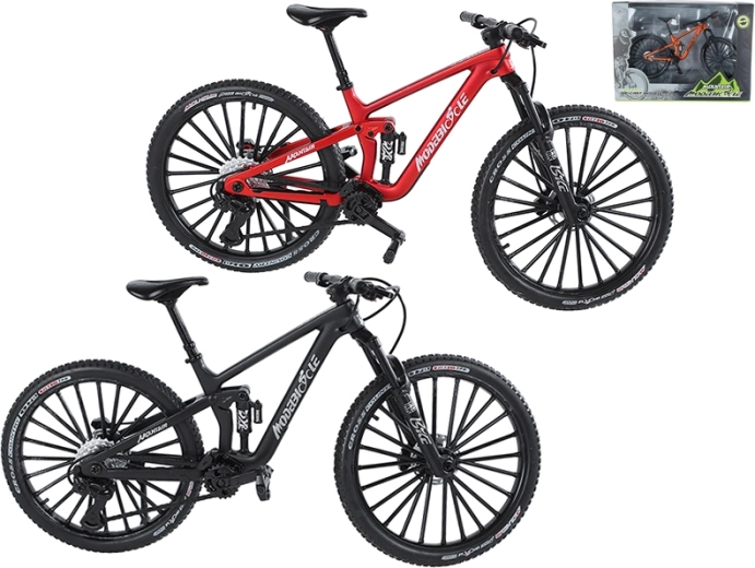 Bicicletă de munte metalică miniaturală, 20,5 cm