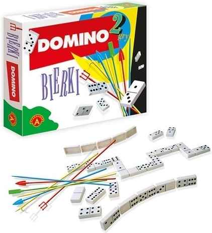 Domino și bețișoare (Mikado) – set 2 jocuri