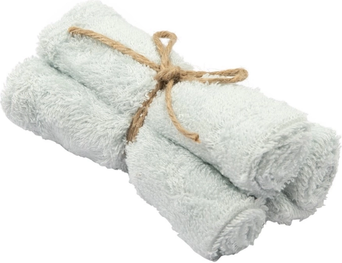 Mănușă de spălat Timboo riviera blue (3 buc)