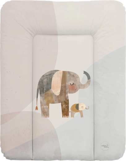 Ceba baby saltea moale de schimbat scutece basic elephant family 50 × 70 cm